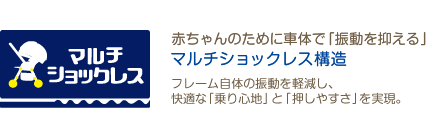 マルチショックレス構造