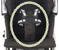 しっかりサポート 5点式ベルト