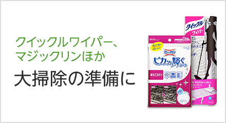大掃除の準備に