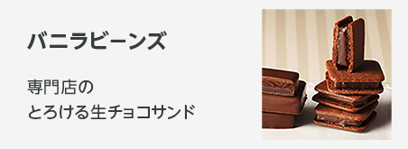 バレンタンギフト 横浜チョコレートのバニラビーンズ