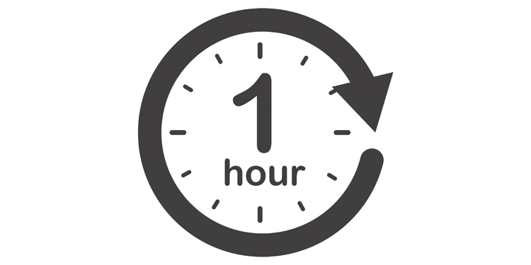 一部地域にて1時間配送指定が可能