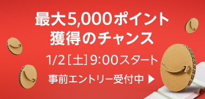 キャンペーン期間中のお買い物でポイントプレゼント