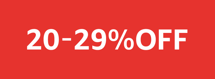 20-29% OFF