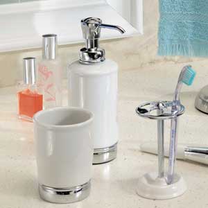 interDesign York 歯ブラシスタンド ホワイト 69200