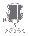herman miller,ハーマンミラー,アーロンチェア,Aeron chair