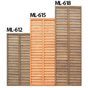 アイリスオーヤマ ルーバーラティス ML-612・ML-615・ML-618
