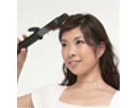 Panasonic イオニティ マイナスイオン スチームアイロン カール26&ストレート 黒 EH1516P-K