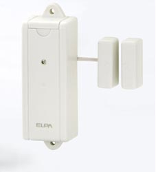 ELPA ワイヤレスチャイム 受信機+ドア用送信器セット EWS-1002