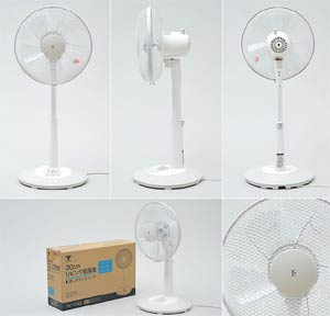 山善(YAMAZEN) 30cmリビング扇風機(押しボタンスイッチ)タイマー付 ホワイトベージュ YLT-C30(WC)