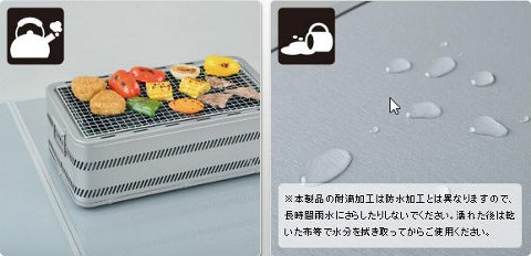 キャンパーズコレクション フォールディングテーブル(幅120奥行80) YAT-1280