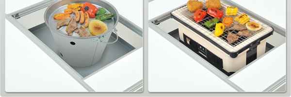 バーベキューコンロ設置可能