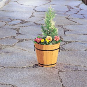 アイリスオーヤマ ウッドメッシュプランター深型 イエローパイン WMF-450