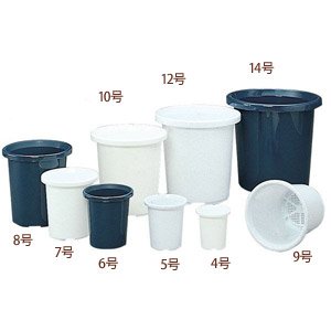 アイリスオーヤマ ティルトケンガイ鉢 ホワイト 6号