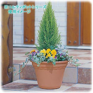 アイリスオーヤマ コルティポット テラコッタブラウン 14号