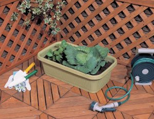 アイリスオーヤマ ベジタブルプランター浅型 ベジタブルグリーン 600