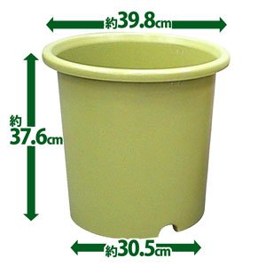アイリスオーヤマ ベジタブルポット深型 ベジタブルグリーン 12号