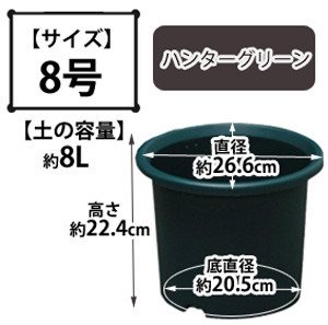 ディーポット ハンターグリーン 8号