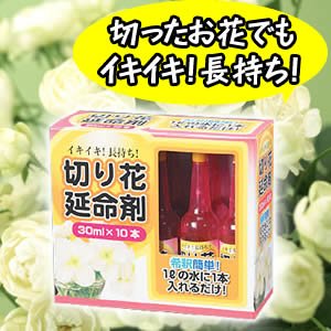 アイリスオーヤマ 切り花延命剤