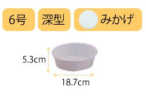 アイリスオーヤマ 鉢受皿深型 みかげ 6号