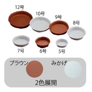 アイリスオーヤマ セーヌ鉢受皿 みかげ 6号