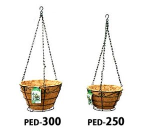 パームハンギングバスケット深型 グリーン PED-300