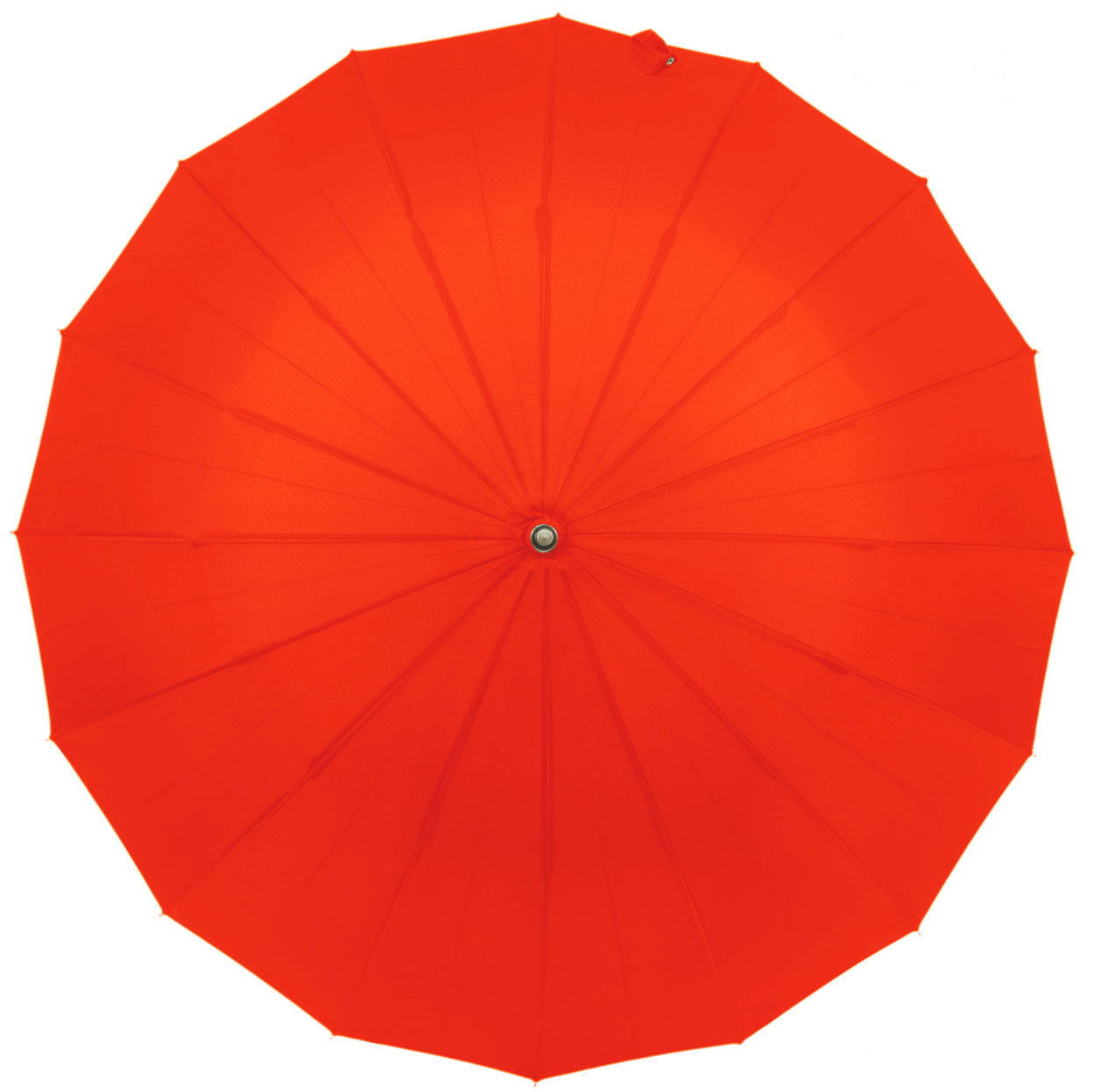 煌(kirameki) 16本骨傘 高強度グラスファイバー仕様 PUレザーハンドル スカーレット(緋色) リングタッセル付 a06776 ＜34820＞