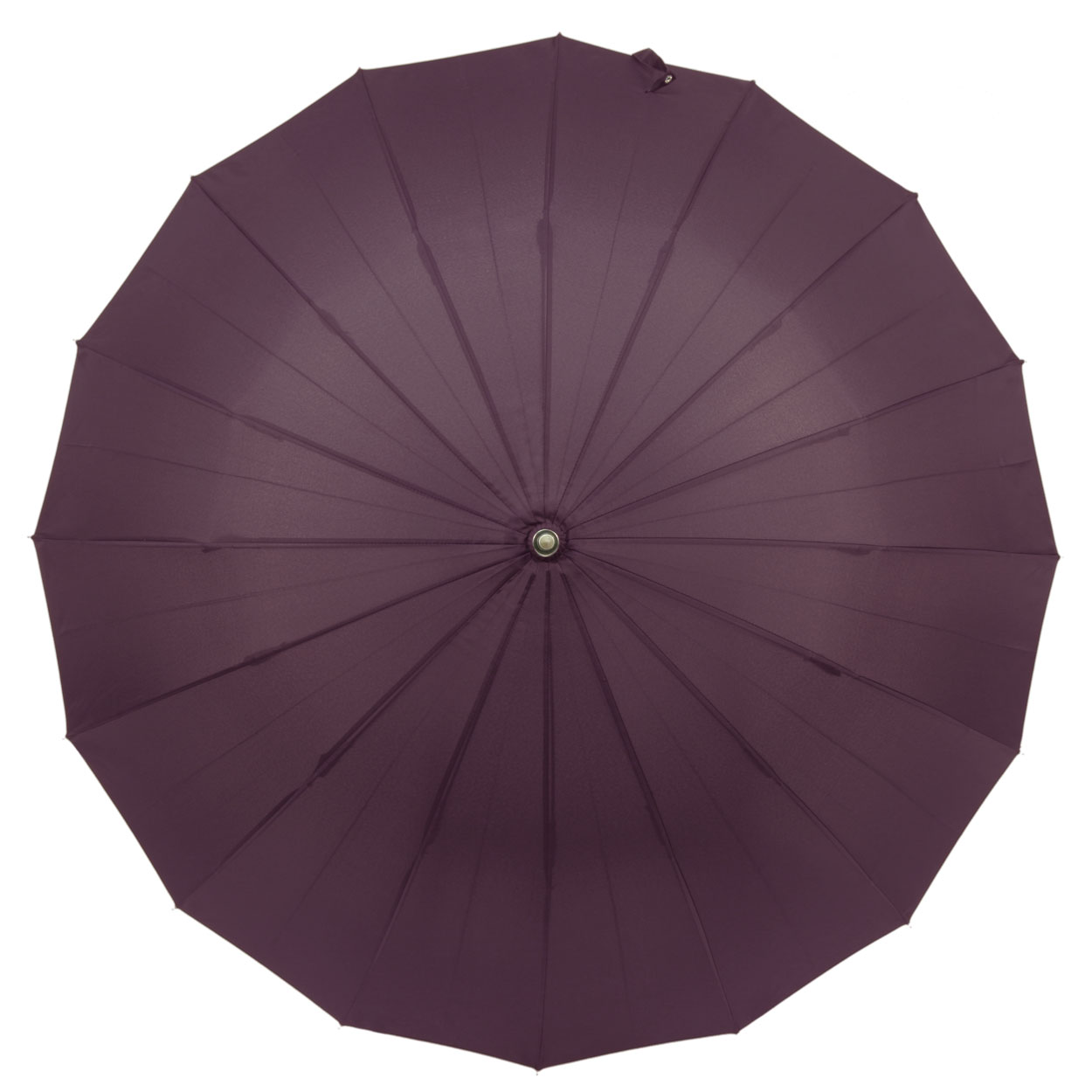 煌(kirameki) 16本骨傘 高強度グラスファイバー仕様 PUレザーハンドル バイオレット(濃紫) リングタッセル付 a06777 ＜34821＞ 