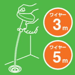 手回し式パイプクリーナー