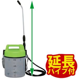 アイリスオーヤマ 電池式噴霧器 グリーン/クリア IR-N5000