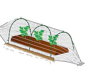 アイリスオーヤマ ベジタブルトンネルセット防虫ネットタイプ グリーン VT-50BN