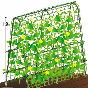 アイリスオーヤマ ベジタブルアーチセットネットタイプ グリーン VA-19N