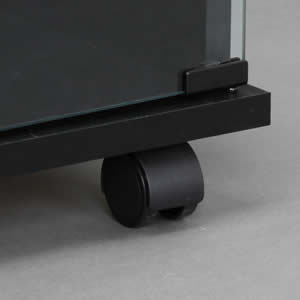 アイリスオーヤマ TVラック 幅65.1×奥行39×高さ37.7cm ブラック ENT-26K