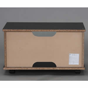 アイリスオーヤマ TVラック 幅65.1×奥行39×高さ37.7cm ブラック ENT-26K