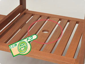 山善(YAMAZEN) ガーデンマスター ラブチェアガーデンセットMFC-672