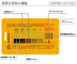 XTSafety 携帯型放射線累積線量計 RADFit(ラドフィット) Type C 米国特許取得済み 【日本正規流通品】