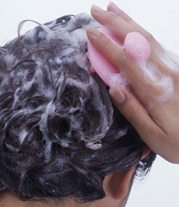 シリコン シャンプーブラシ