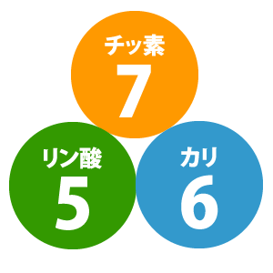 アイリスオーヤマ ゴールデン有機化成肥料7-5-6 300g