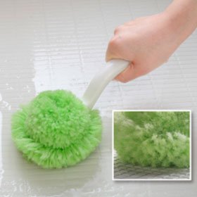 サンコー 柄付きバススポンジ びっくりフレッシュ バス床洗い