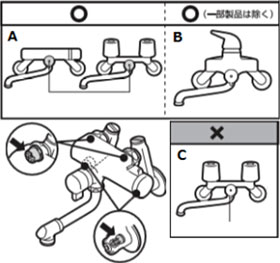 低水圧用ストップシャワーヘッド