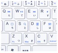 ■タイプミスを軽減できる。キーが独立したアイソレーションキーボード 