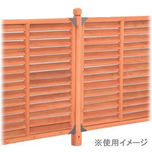 アイリスオーヤマ ラティスポスト ブラウン 高さ78cm NLP-780B