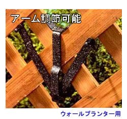 アイリスオーヤマ ラティス専用フック ウォールプランター用 ハンマートーン