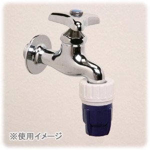 アイリスオーヤマ スポット蛇口 口金 φ12φ15 ホワイト/マリンブルー SGP-29