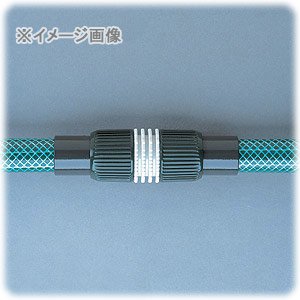 アイリスオーヤマ コック付 回転ホース ジョイント ホワイト/マリンブルー SGP-17
