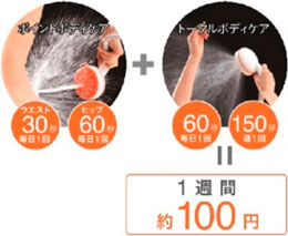 エステシャワープロ ボディ