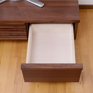 日本製(大川) 天然木ウォールナット材使用 90幅AVボード 2310