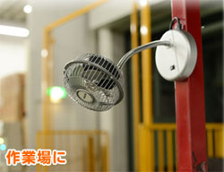 山善(YAMAZEN) 10cmマグネット付ミニファン(フレキシブルスタンド式) YMF-103F(S) シルバー