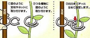 アイリスオーヤマ キュウリ・つる植物支柱セット ダークブラウン SSK-1・2