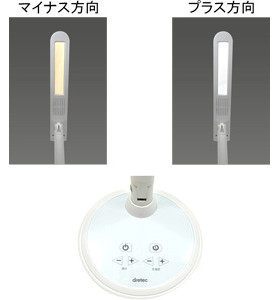 DRETEC LEDスタンドライト ディマイト