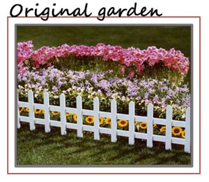 ウッドフェンス ホワイト 1350